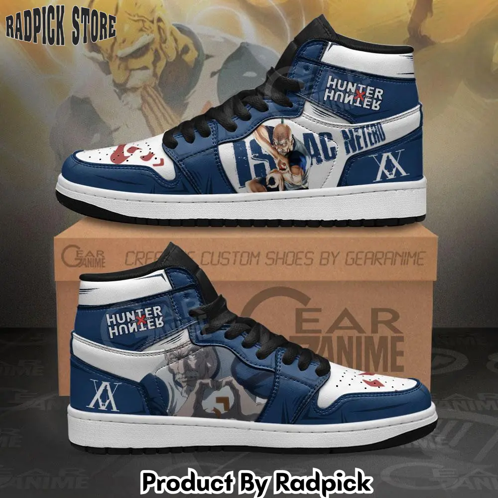 Isaac netero air jordan high top sneakers anime fgg  rp0251368